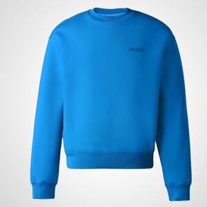 MACKAGE JULIAN  SAPPHIRE L - UNISEX CREWNECK SWEATSHIRT.